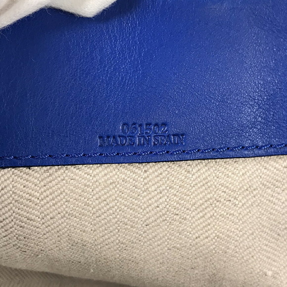 Loewe Leather Anagram T Tote Bag Shopper - Picture 13 of 15